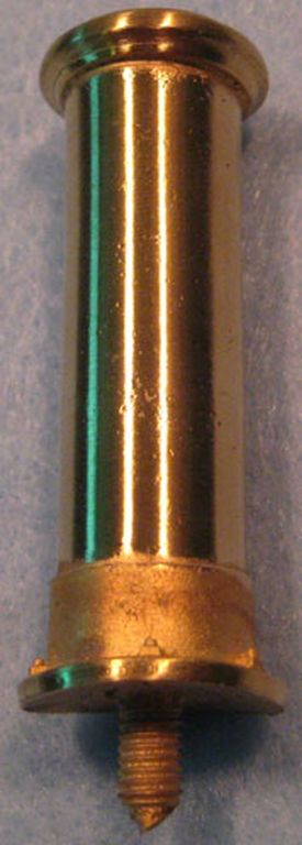 Schornstein mit Krempe Länge ohne Gewinde: 50mm, D= 14mm