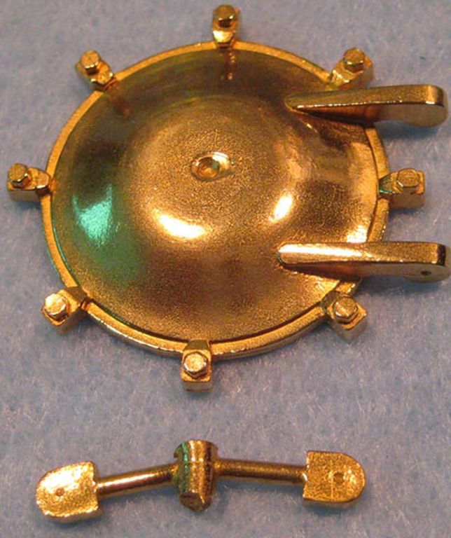 Rauchkammertür, klein beweglich, D= 31,5 mm