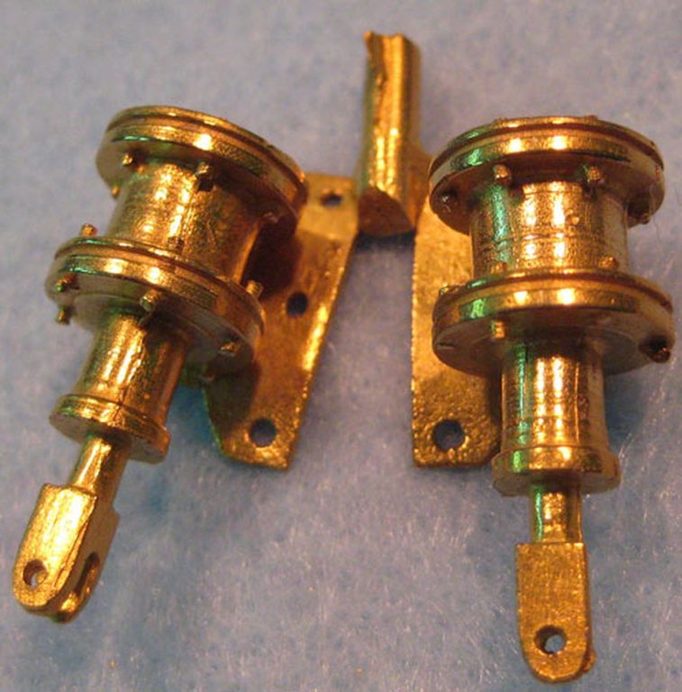 Bremszylinder klein 28 x 12 x 13 mm, 2 Stück