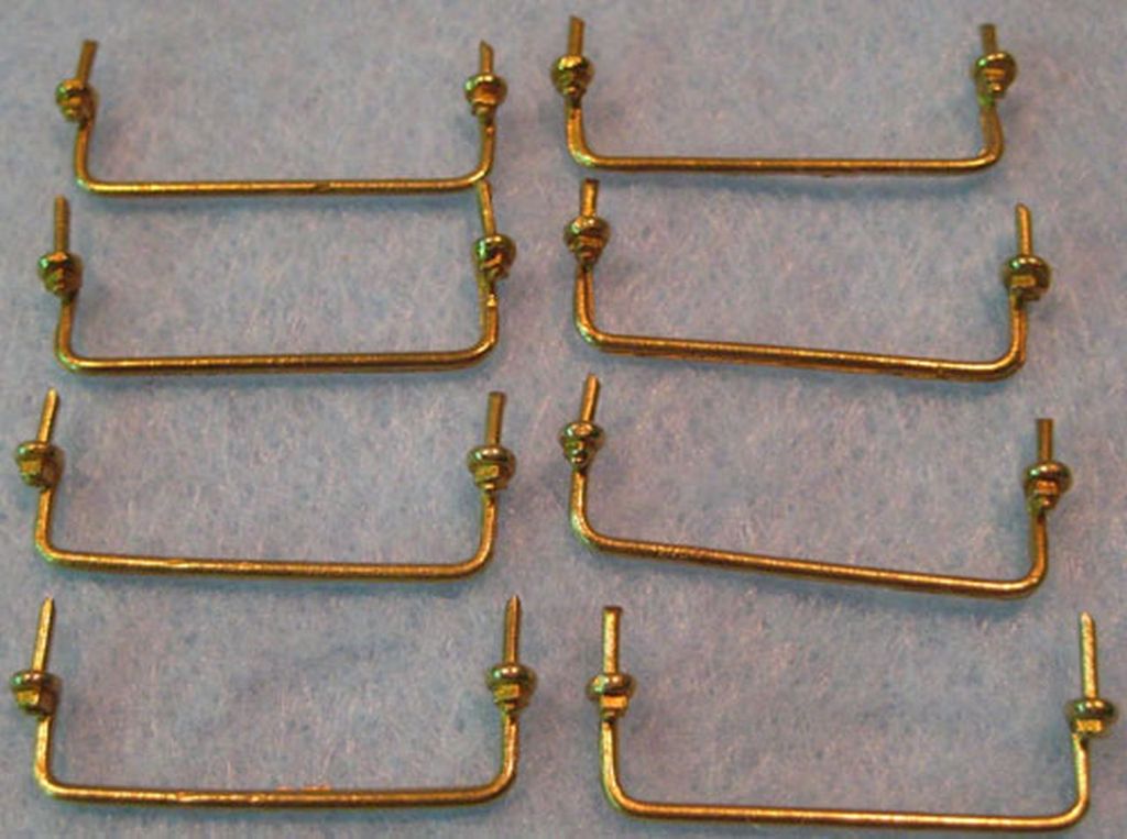 Griffstangen lang, 8 Stück, Leiterbügel 25,5 mm, 8 Stück