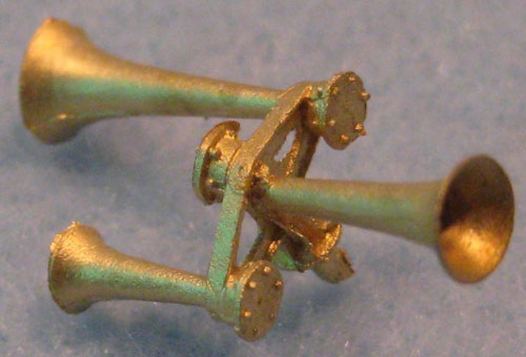Dieselloksignalhorn-Dreiklang für nahezu alle Typen, Länge 23 mm, Breite 13 mm
