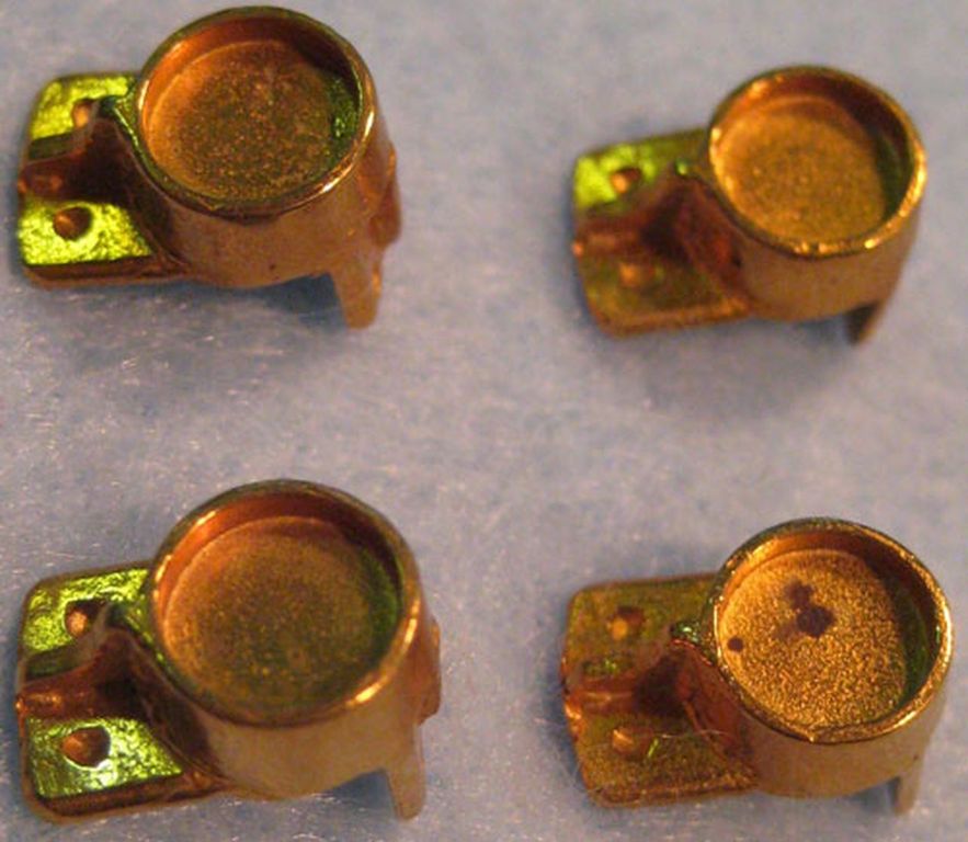 Schubtaschen, 4 Stück 4 Stück, 11 x 8 x 8 mm