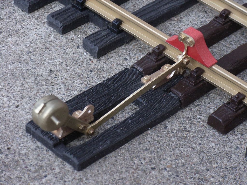 Gleissperre Fertigmodell  65 x 39mm