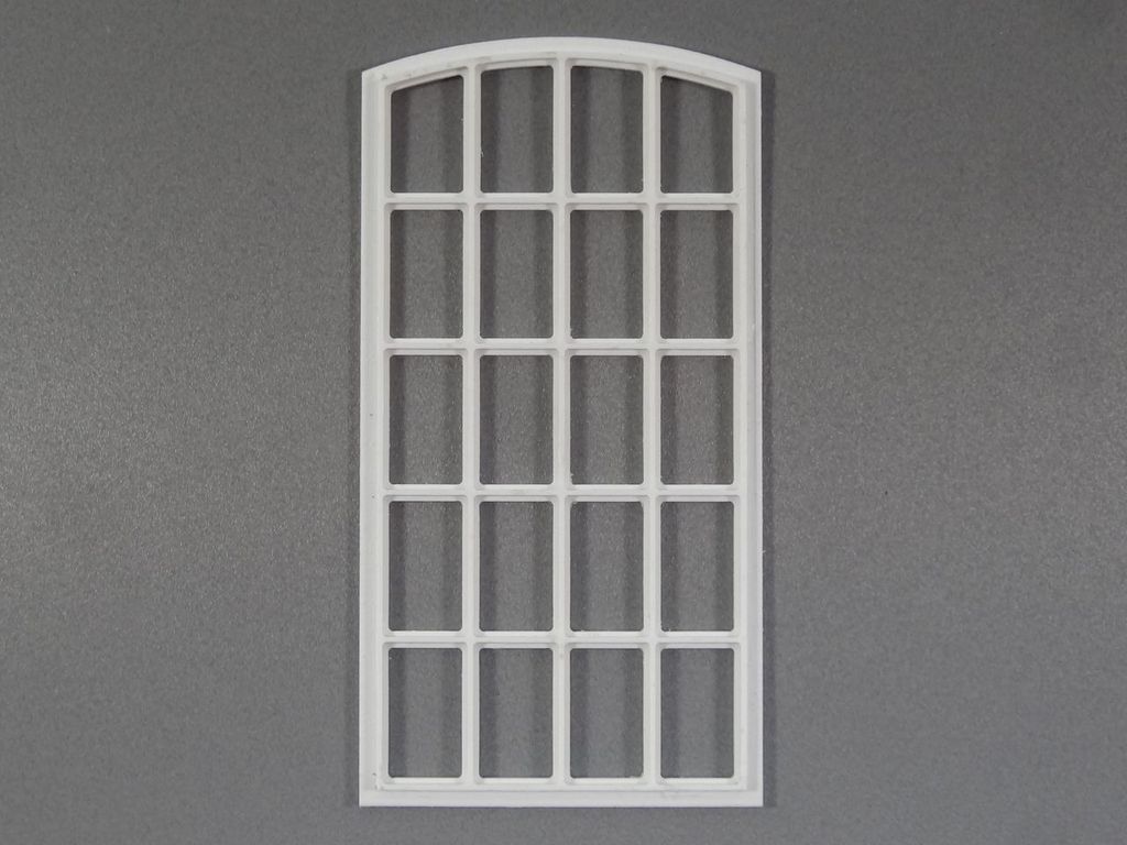 Stichbogen-Fabrikfenster B 45 x 89 mm