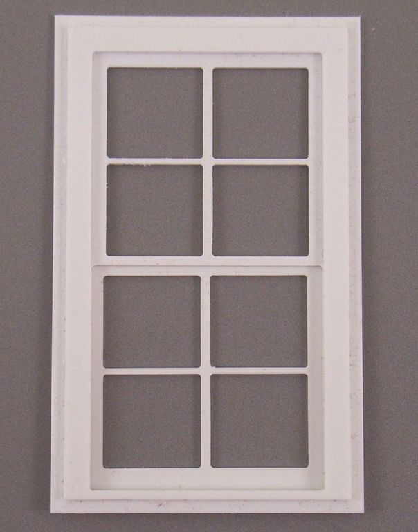 Fenster New Orleans A, 4er-Set 45 x 74 mm, 2-teilig