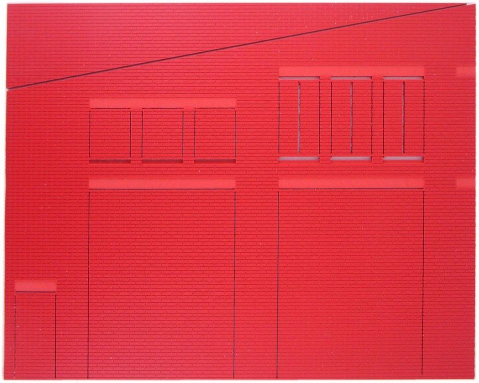Fassade Giebel links  500 x 395 x 5 mm