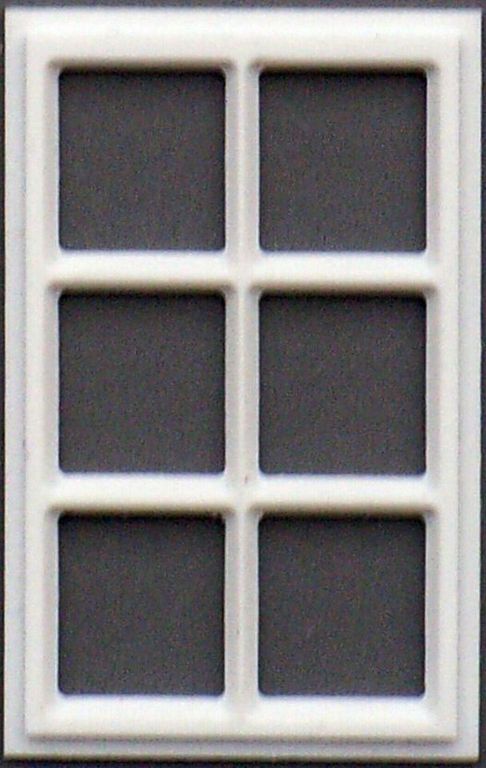 Fenster Trafostation, 1:32 25 x 40  mm