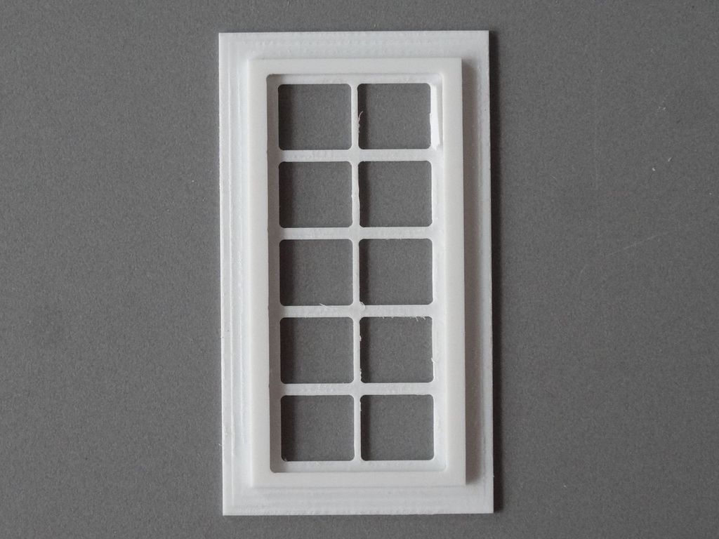 Fenster Kaisertor C, 1:32 22,5 x 45 mm