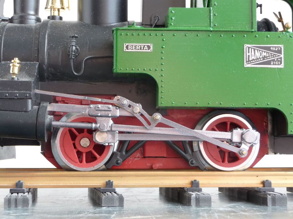 Steuerung für LGB-Toytrain-Lok Bausatz aus 1 mm Messingblech