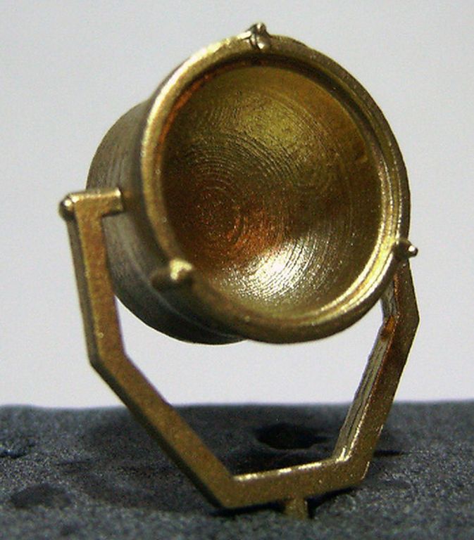 Suchscheinwerfer, Lampe für Harz-Schneepflug D = 11,5 mm