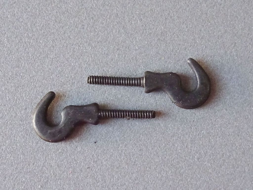 Haken für Spindelkupplung, 1 Paar 20 x 6 x 2 mm, 1 Paar