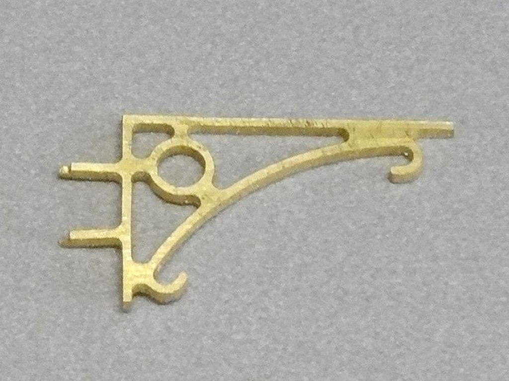 Dachstütze Art Görlitz 20 x 13 x 1 mm, Messingblech